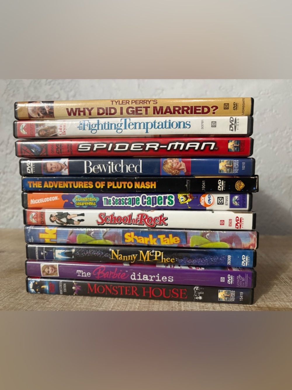 11 Movie DVD Collection